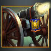 Cannon symbol in Napoleon: Rise of an Empire pokie