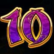 10 symbol in Raging Bull pokie