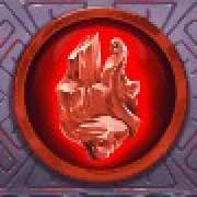 Fire symbol in Elemental Gems Megaways pokie