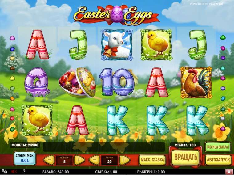 Play Easter Eggs pokie NZ