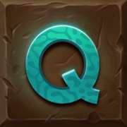 Q symbol in Gator Gold Gigablox pokie