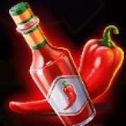 Chilli sauce symbol in Chilli Heat Megaways pokie