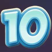10 symbol in Spinions Christmas Party pokie