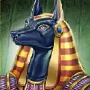Anubis symbol in Cat Wilde and the Pyramids of Dead pokie
