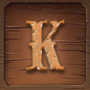 K symbol in Sticky Bandits Most Wanted pokie