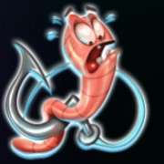 Worm symbol in Crabbin' Crazy pokie