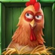 Chicken symbol in Animal Madness pokie