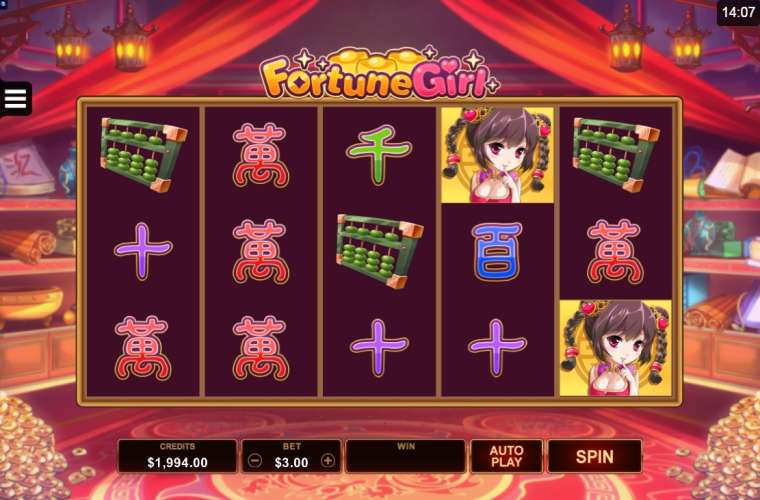 Play Fortune Girl pokie NZ