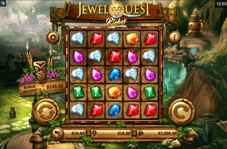 Play Jewel Quest Riches pokie NZ
