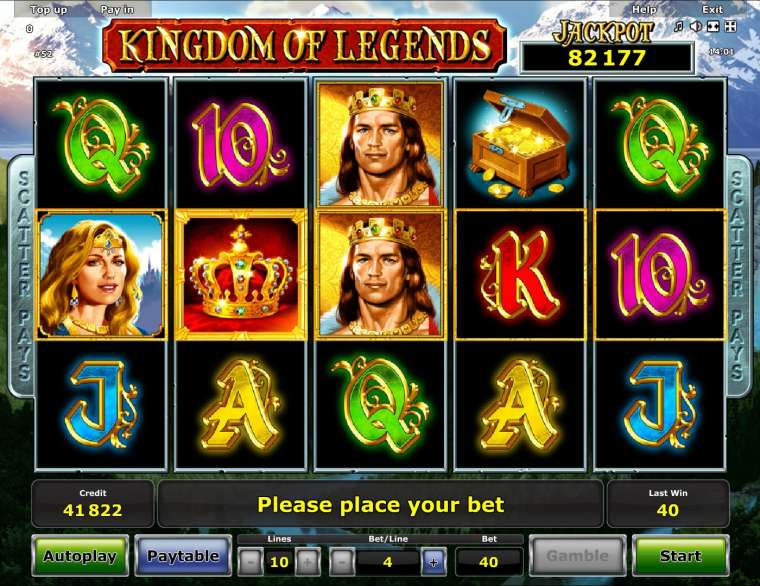 Play Kingdom of Legends pokie NZ