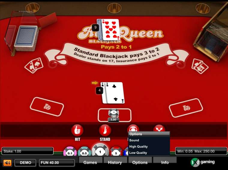Play Red Queen Blackjack