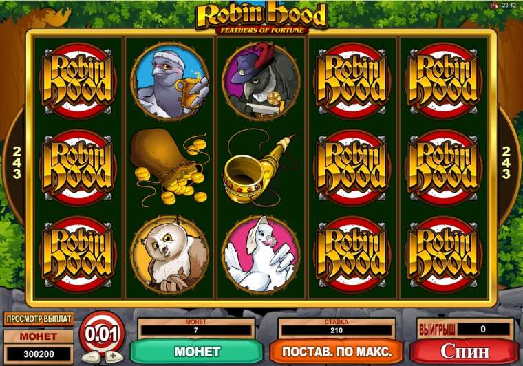 Play Robin Hood - Feathers of Fortune pokie NZ
