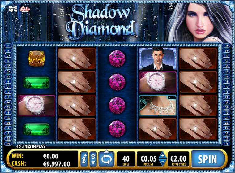 Play Shadow Diamond pokie NZ