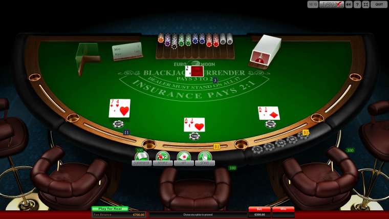 Play Surrender Blackjack