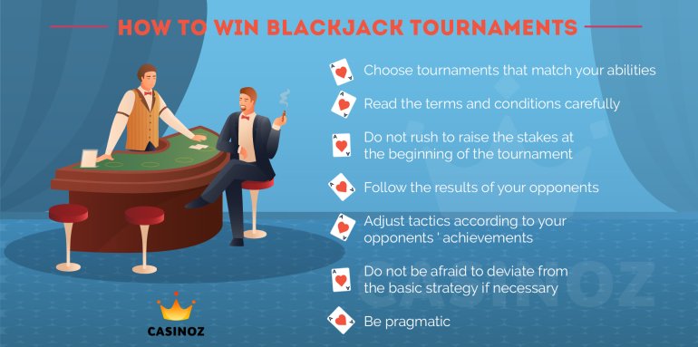 how to win blackjack tournaments