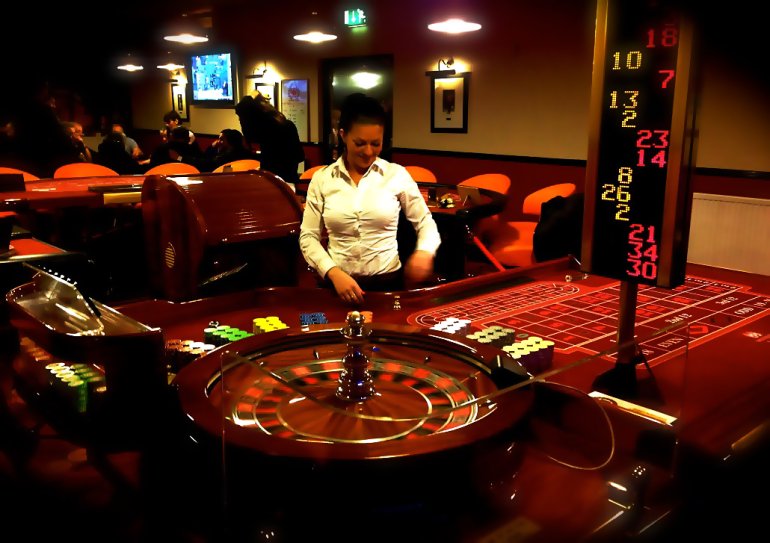 roulette in an offline casino