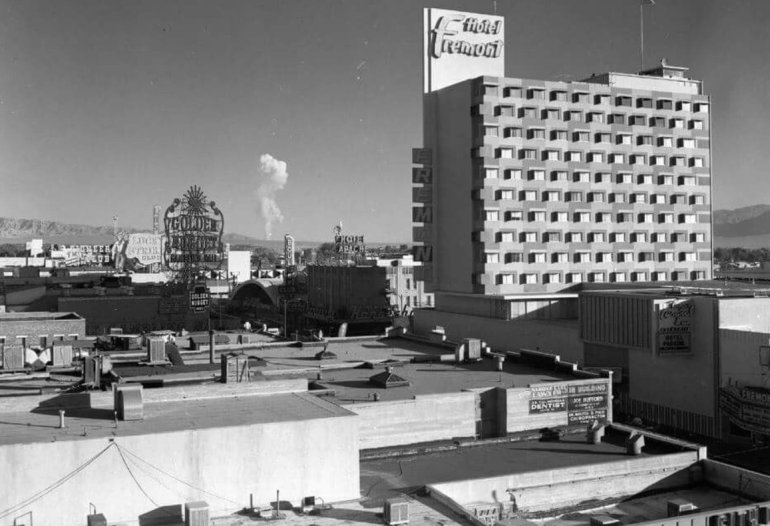 nuclear explosions in Las Vegas