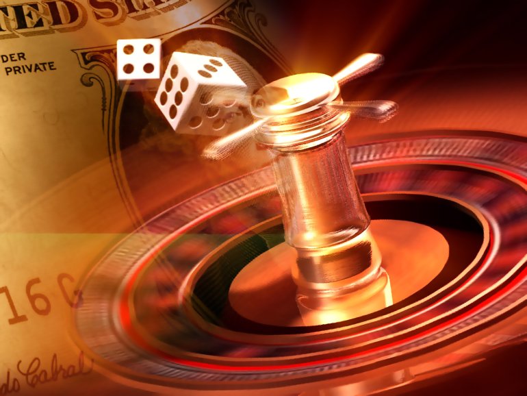 Roulette banknote dice