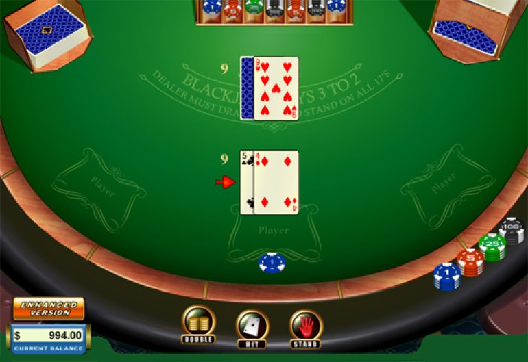 blackjack is one of the smartest casino games and double is a powerful weapon