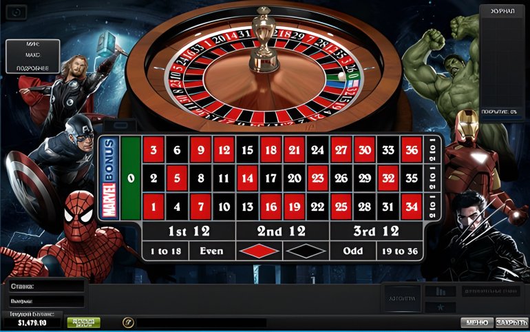 roulette Marvel