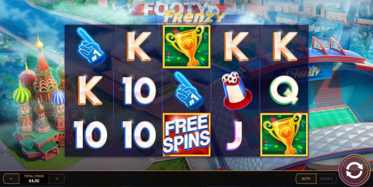 slot machine, Footy Frenzy - Red Tiger