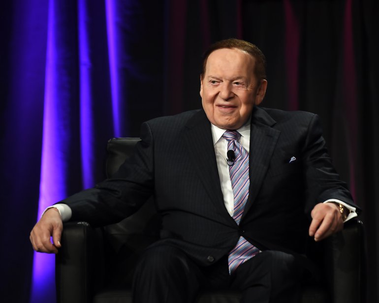 The gambling king of the world Sheldon Adelson