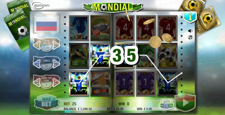 Mondial video pokie