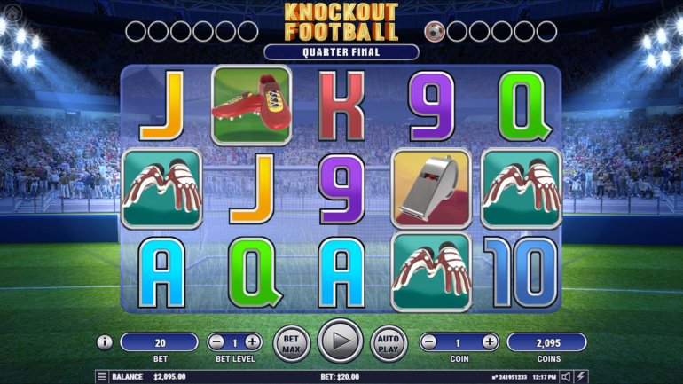 pokie machine Knockout Football - Habanero