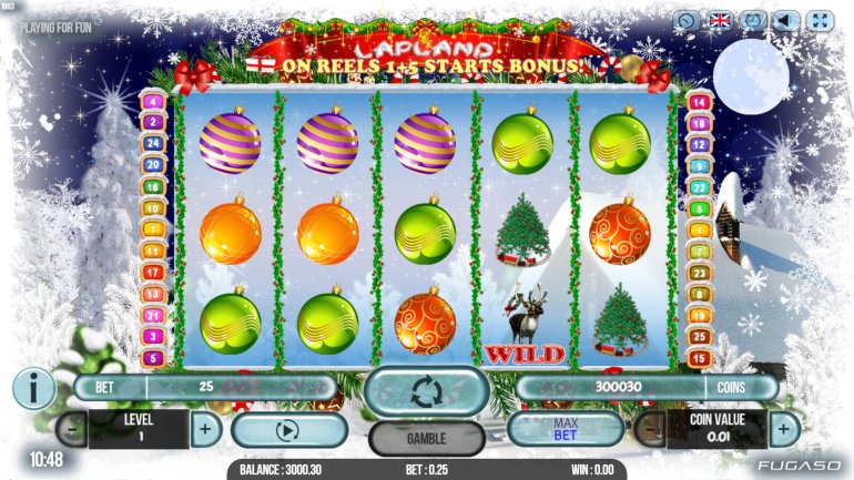 Lapland Fugaso pokie machine