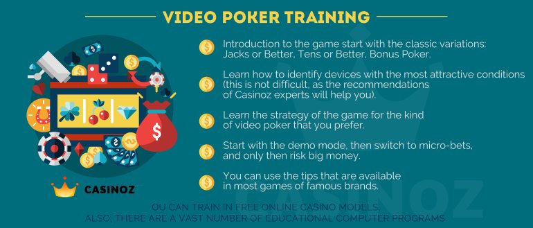 video poker tips