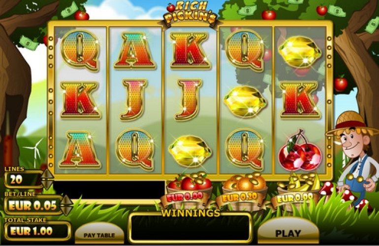 Rich Pickin's pokie online