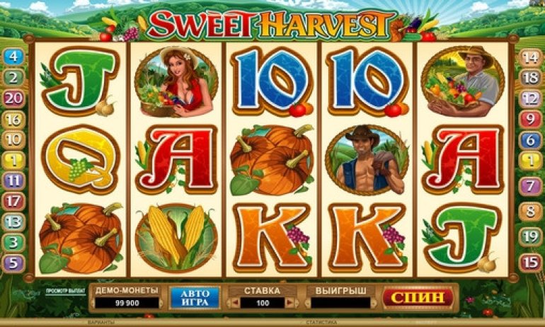 Sweet Harvest video pokie