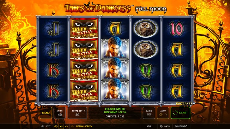 Tales of Darkness: Full Moon online pokie