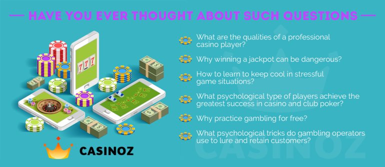 Psychology of casino games Psychology of gambling