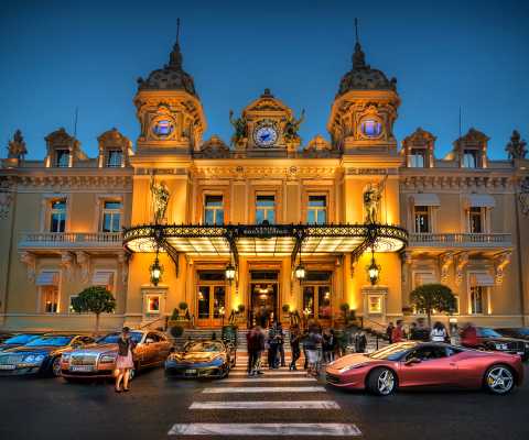Monte Carlo casino in Monaco