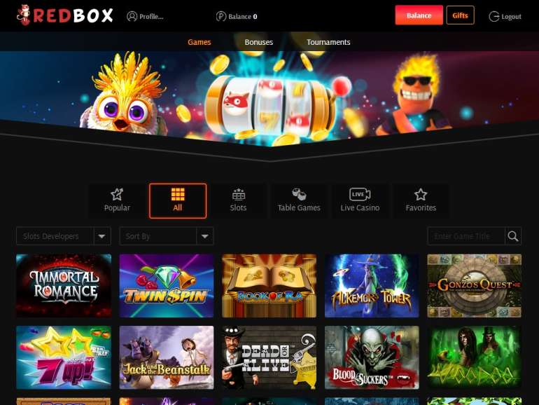 in Red Box Casino Red Box Casino