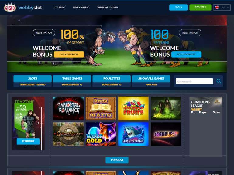 in Webbyslot Casino in Webbyslot casino
