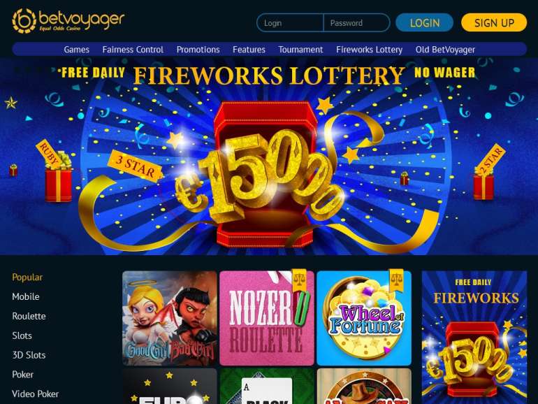 in Bet Voyager Casino Bet Voyager Casino