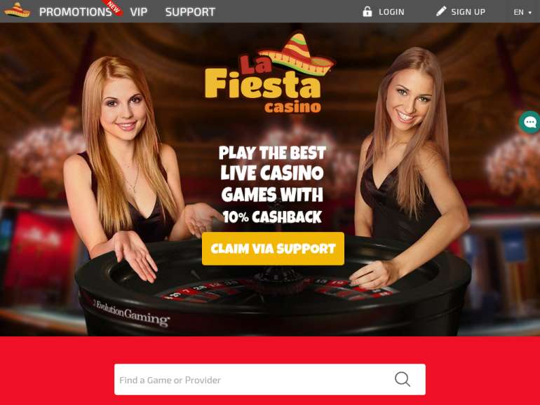in La Fiesta Casino in La Fiesta Casino