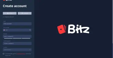 Bitz Casino: Registration