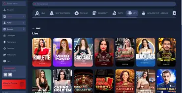 Bitz Casino: Live dealers