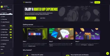Goated Casino: Interface