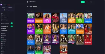 Moon Roll Casino: Live dealers