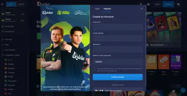 Rainbet Casino: Registration