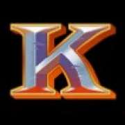 K symbol in Golden Forge pokie