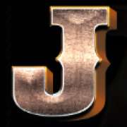 J symbol in Mustang Gold pokie