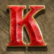 K symbol in Colossus: Hold & Win pokie