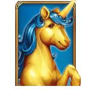 Expanding Wild symbol symbol in Golden Unicorn Deluxe pokie