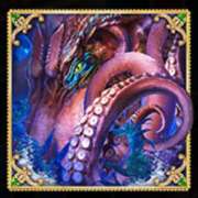Kraken symbol in Book of Sirens Golden Pearl pokie