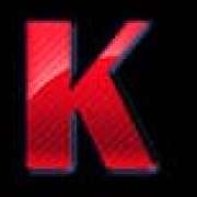 K symbol in Cash 'N Riches Megaways pokie